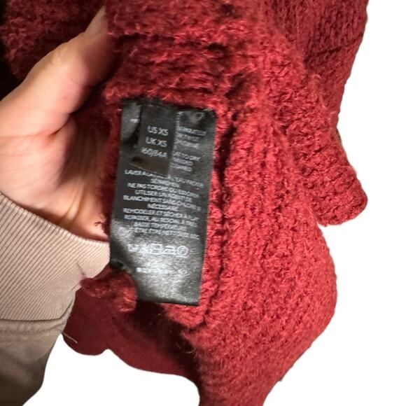 Pilcro Eyelash Mid-Length Cardigan XS - Picture 10 of 12